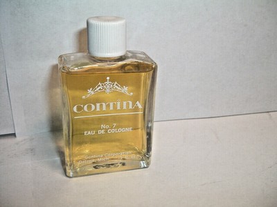 VTG BOTTLE OF CONTINA NO 7 EAU DE COLOGNE  1 FL OZ