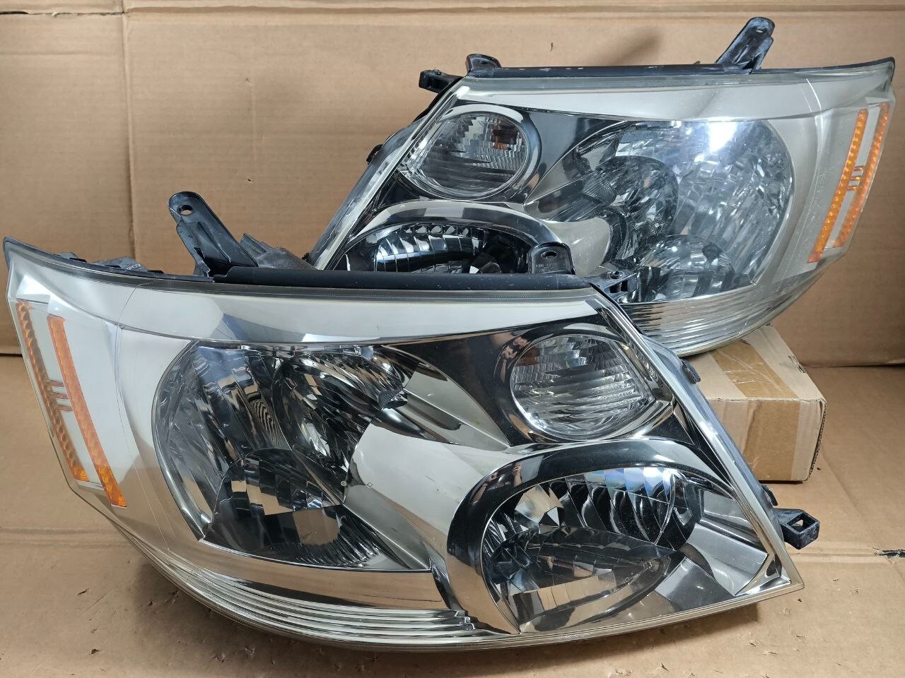 アルファード ANH10 MNH10 前期 HID ヘッドライト 左右セット JDM 2003-2005 Toyota Alphard MNH10 ANH10 HID Headlights
