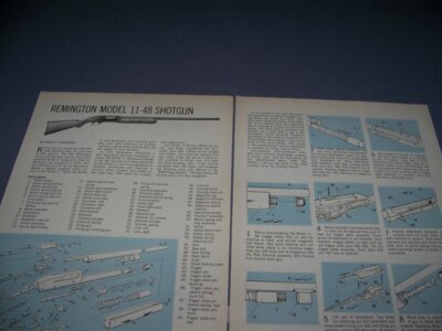 HISTORY: REMINGTON MODEL 11-48 SHOTGUN..DETAILS/EXPLODED VIEW (317X)