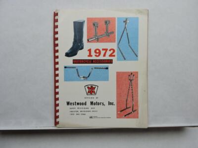 希少　当時物　ファイル付きムーヴメント12冊 1972 Motorcycle Accessories Westwood Motors Chopper