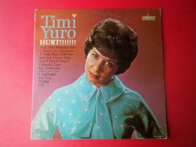 TIMI YURO HURT!!!!!!! LP 1961 MONO