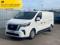 2022 Nissan Primastar DCI ACENTA L2H1 1 OWNER FROM NEW REAR PARKING SENSORS Pane