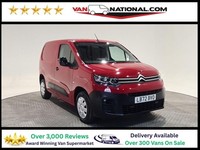2023 Citroen Berlingo 1.2 PURETECH 1000 ENTERPRISE PRO 110 BHP SWB Panel Van Pet