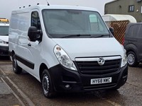 2018 Vauxhall Movano 2.3 CDTi 3300 Panel Van 5dr Diesel Manual FWD L1 H1 Euro 6 