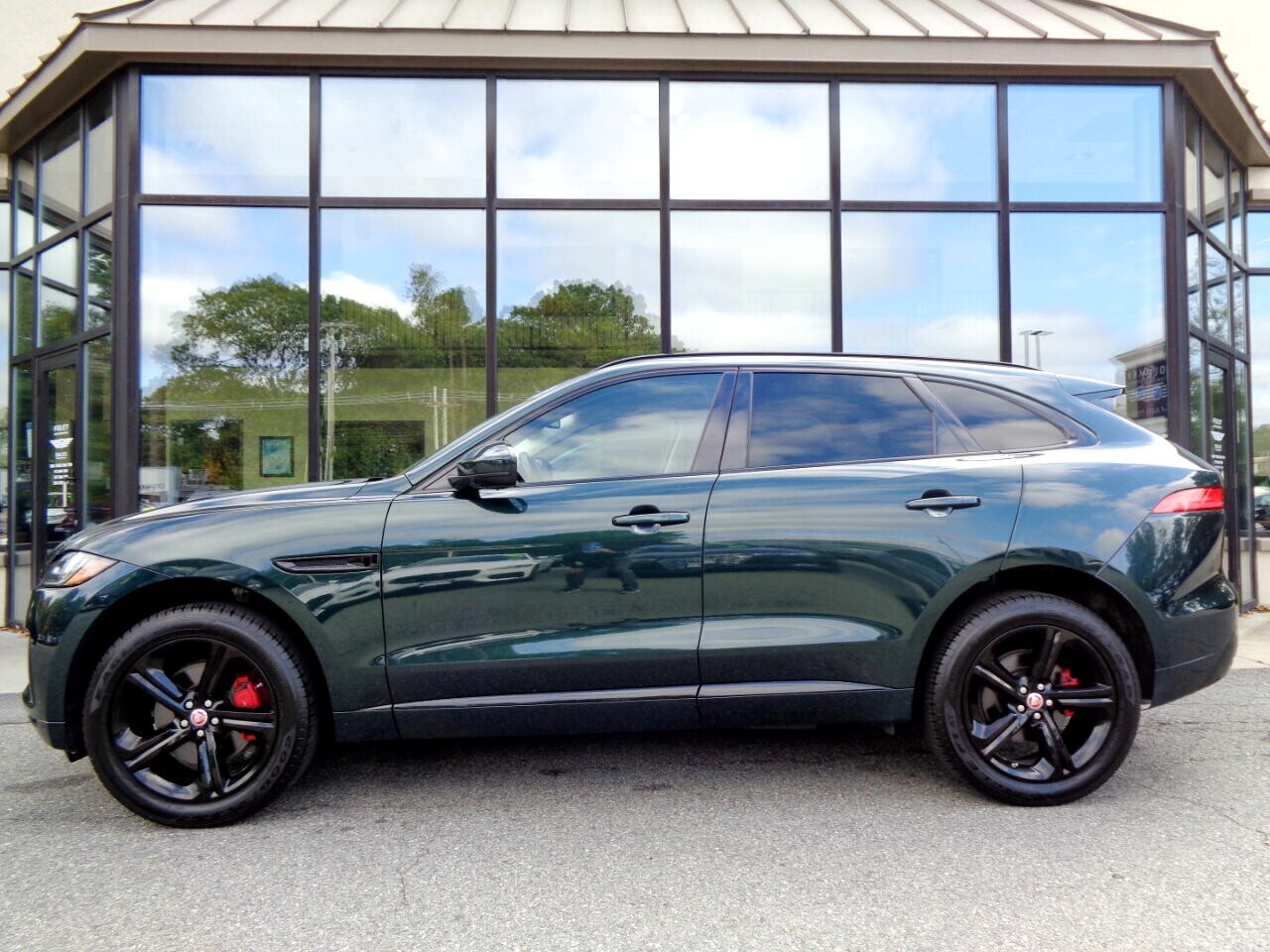 2018 Jaguar Fpace S Awd 24909 Miles Green Suv 3.0l V6 Supercharged