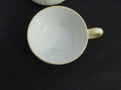 Hand Painted Capriware Single Serving Teapot and Cup