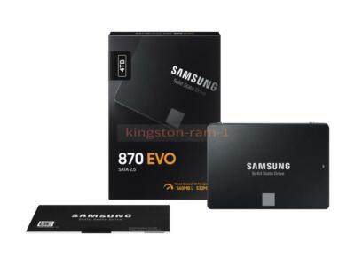 SAMSUNG 870 EVO Series 2.5'' 4TB SSD SATA III V-NAND Internal Solid State Drive
