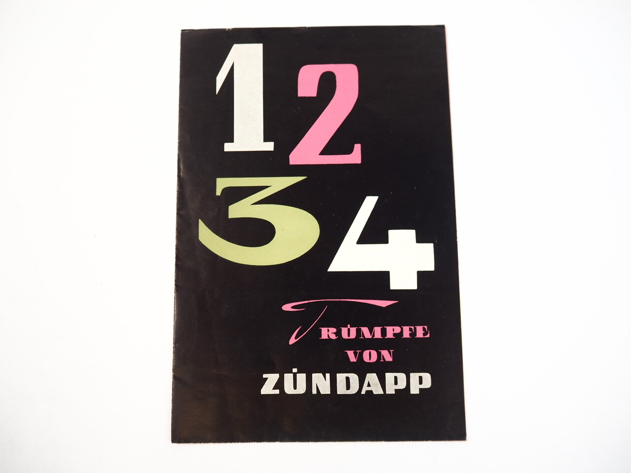 Zündapp Moped Motorrad Motorroller Kleinwagen Janus Prospekt 1950er Jahre