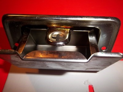 NEW Chrome SIDE MOUNT Cigarette Ashtray FITS Cars Vans boats trucks 4 3/4