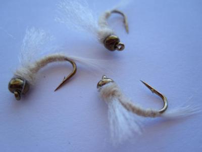 1 DZ D18-3 BEAD HEAD EMERGER LIGHT CAHILL (SIZES AVAILABLE), NYMPHS