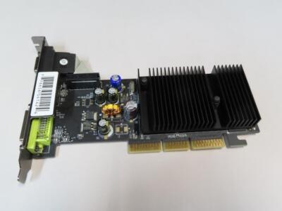 XFX NVIDIA GEFORCE 6200 256MB DDR2 VIDEO CARD GPU PV-T44A-WANG