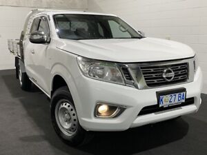2017 Nissan Navara D23 S2 RX King Cab 4x2 White 6 Speed Manual Cab Chassis Glenorchy Glenorchy Area Preview