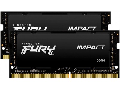 Kingston Technology Corp. NBM 2*32G|KINGSTON Fury Impact KF432S20IBK2/64 R