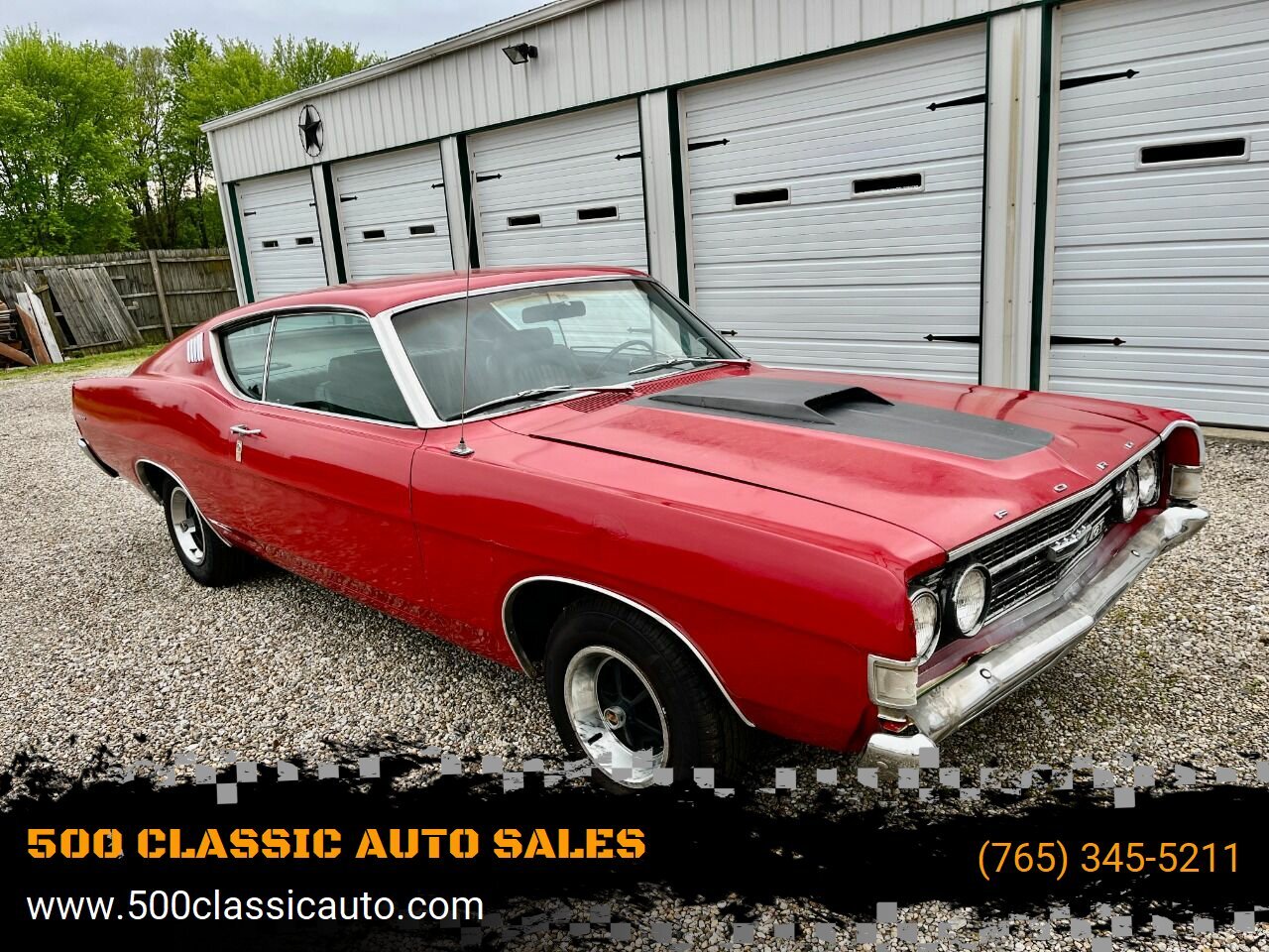 1968 Ford Torino Gt Fastback, 351c V8, 9 Inch, Auto 3speed, Ps, Ac Car