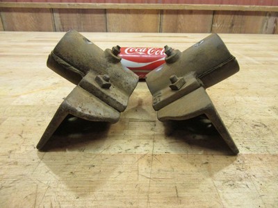 Antique Cast Iron Hit & Miss Gas Steam Engine Line Shaft Babbitt Bearings 1-3/16