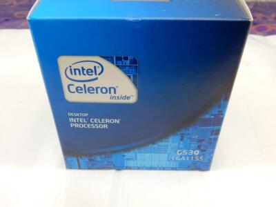 New in the Box Intel Celeron G530 CPU 2.40 GHZ 2M CACHE 2.4 LGA1155 BX80623G530