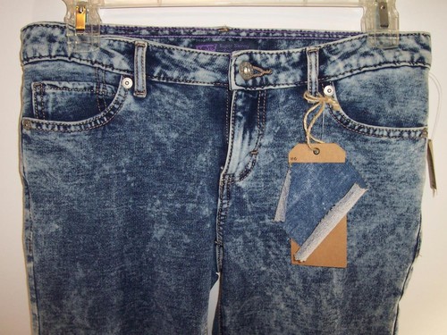 Levi's Blue Jeans Girls Sz 12 Regular Skinny Leg Stonewashed New