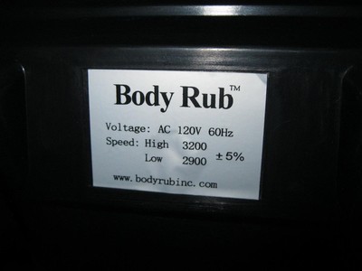 Body Rub 2 speed Foot Massager free shipping