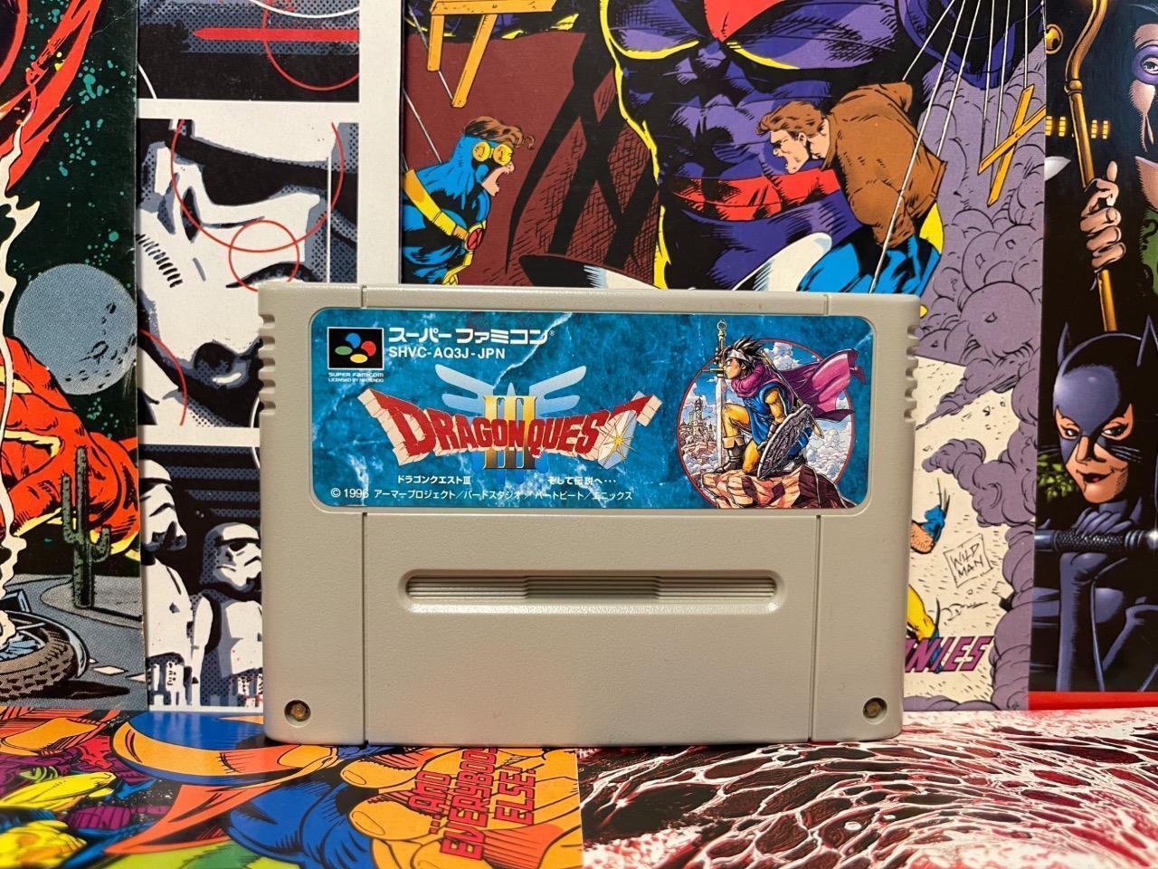 Dragon Quest III 3 Nintendo Super Famicom SFC Authentic