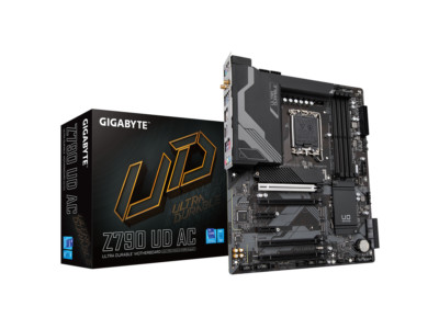GIGABYTE Z790 UD AC LGA 1700 Intel ATX Motherboard with DDR5, Triple M.2
