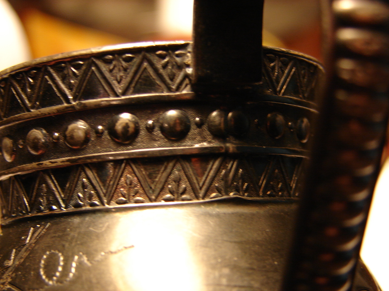 James W. Tuft Antique Quadruple Plate Creamer 2212 Ornate Design Boston