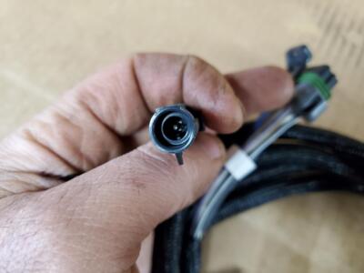 Genuine OEM Western/Fisher 26357 Light Wiring Harness Truck Side 11 pin 3 port 4