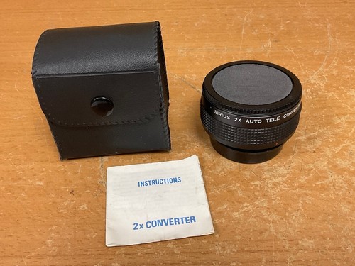 Sirius Pentax PKA 2x TeleConverter Auto Lens Adapter Accessory