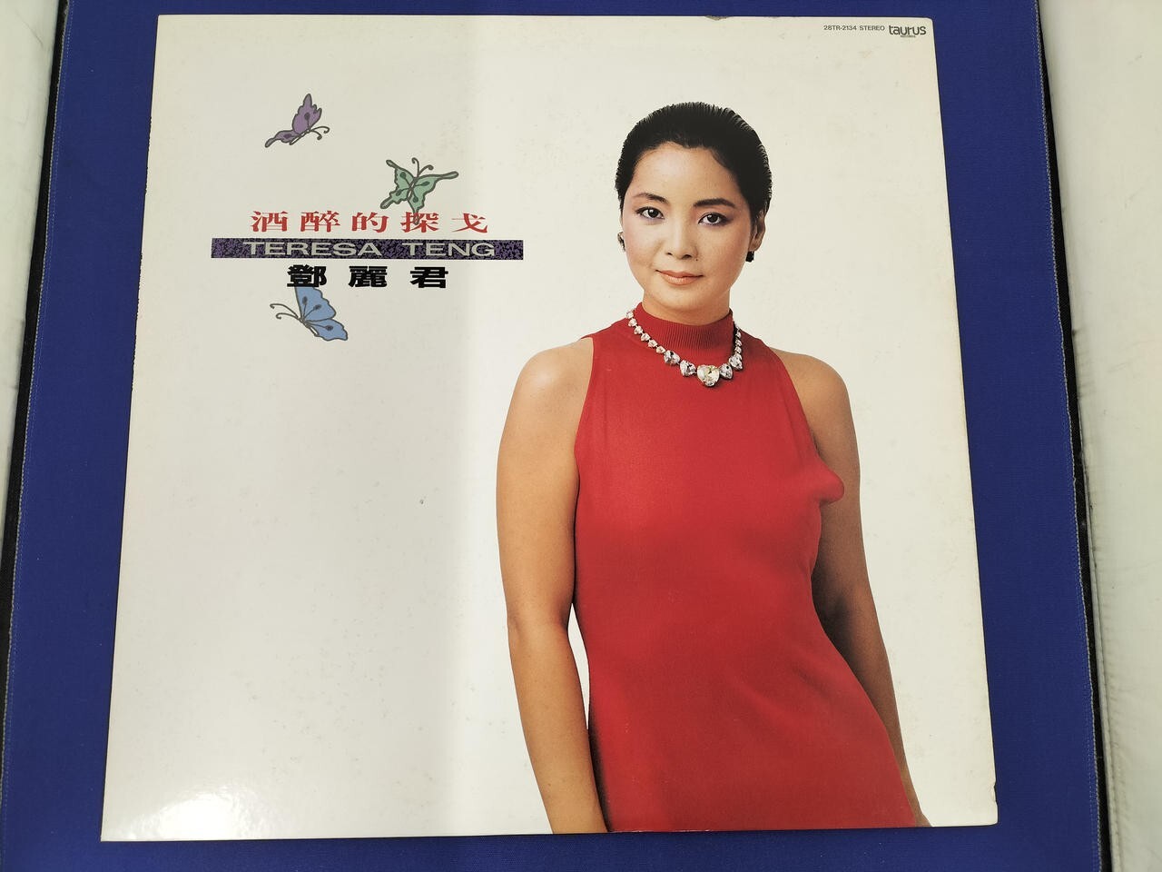 LP テレサ・テン 酒醉的探戈 28TR2134PROMO TAURAS プロモ /00260 TERESA TENG 鄧麗君 DRUNKEN TANGO TAURUS 28TR2134 JAPAN VINYL