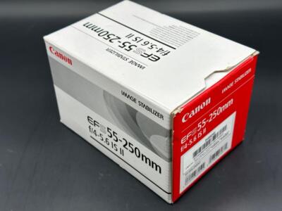 美品 Canon EF-S 55-250mm F4-5.6 IS II AA35 Canon EF-S 55-250mm f4.5-6 IS II American Version Zoom Lens