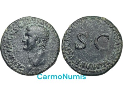 Germanicus, Escaso As, Roma, 37-38 dC. [ROM_2949]