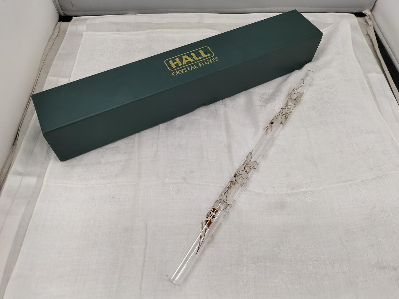 Hall Crystal Flute C Glass From Japan | eBay