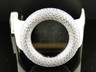 Pre-owned Techno Mens  Com Kc Joe Rodeo Simulated White On White Diamond Watch 18 Ct In Light Gray
