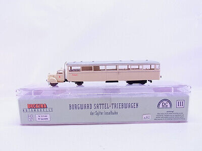 Brekina H0 64200 Borgward Sattel-Triebwagen Sylter Inselbahn 1:87 in OVP #11963