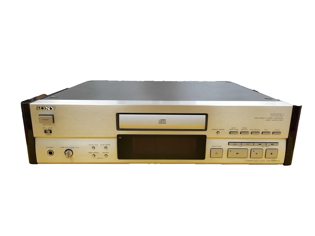 その他 SONY - SONY CDP-555ESA SONY CDP-555ESJ ES series Retro CD player advanced H.D.L.C.