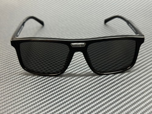 Pre-owned Prada Pr A22s 16k08z Black Dark Grey Men's 58 Mm Sunglasses