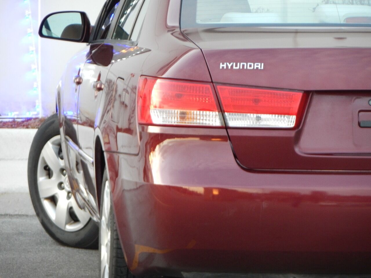 2008 Hyundai Sonata GLS 4dr Sedan 63560 Miles Burgundy Sedan 2.4L I4 Automatic 4