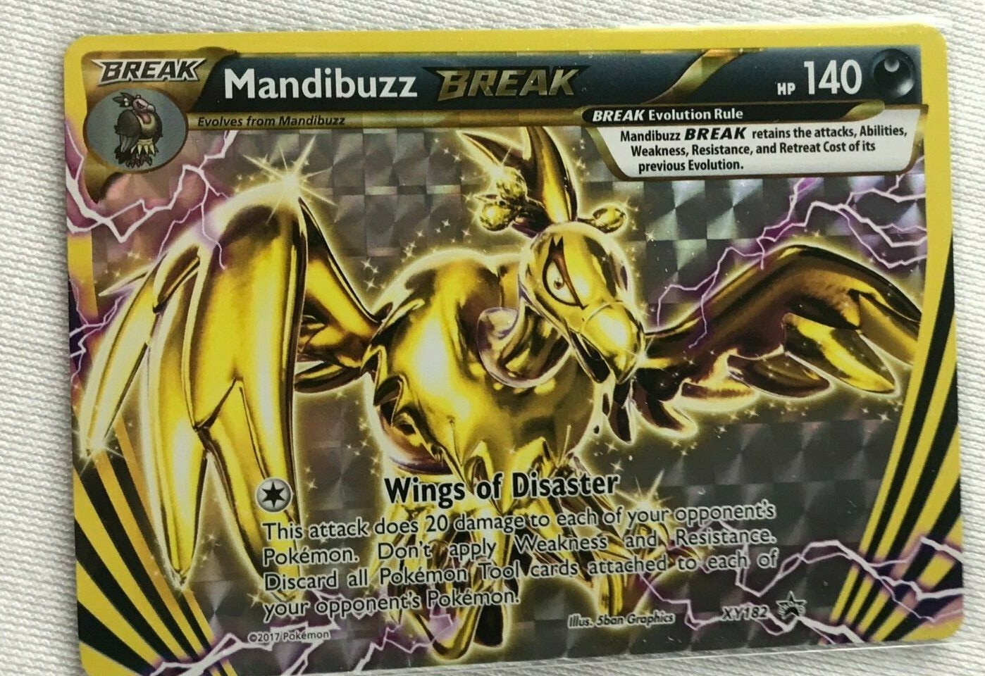 Mandibuzz BREAK ULTRA RARE XY182 Pokemon NM HOLO | eBay Mandibuzz BREAK ULTRA RARE XY182 Pokemon NM HOLO | eBay