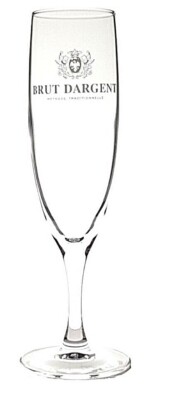 Brut Dargent Glas Sektglas Champagner Sekt Glas Sektflöte Champagnerglas