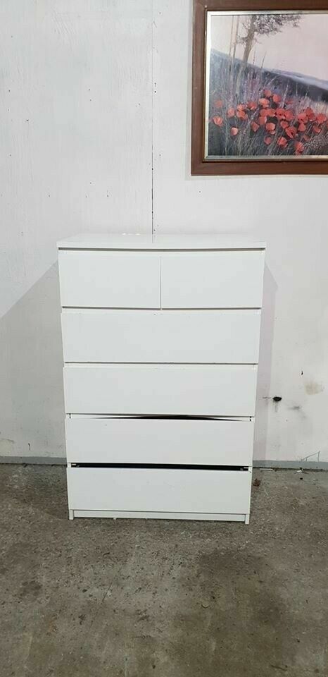 Ikea Malm White Chest Of Drawers No100126 In Dundee Gumtree