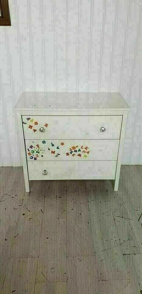 White Chest Of 3 Drawers For Sale In Dundee Gumtree