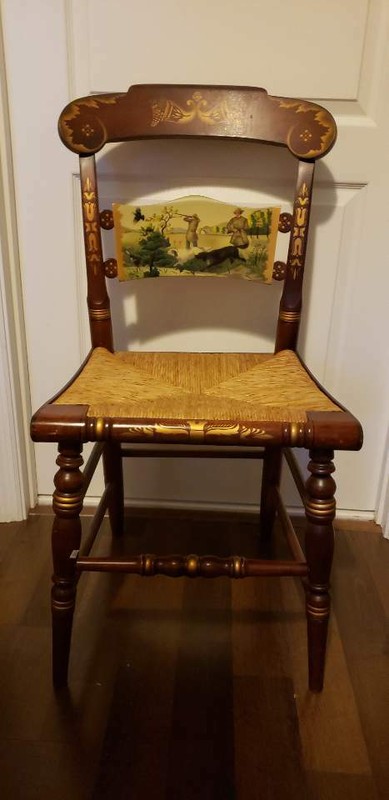 Hitchcock Thanksgiving Chair limited Edition 1987 Vintage LOCAL PICKUP ONLY!