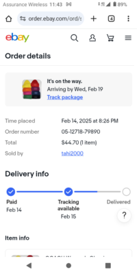 Fotos del artículo de un comprador verificado