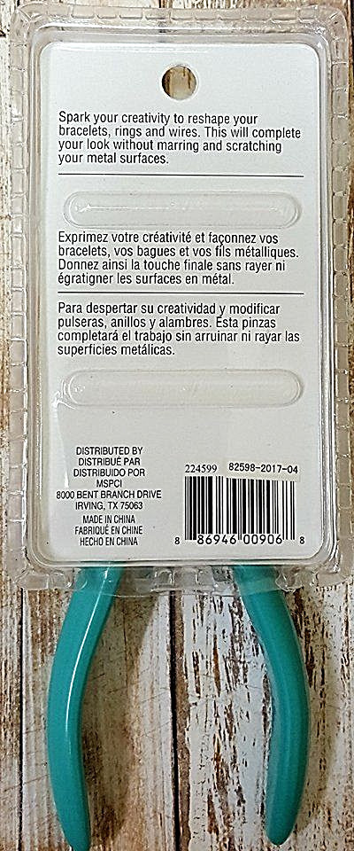 Bead Landing Nylon Jaw Forming Pliers (12a)