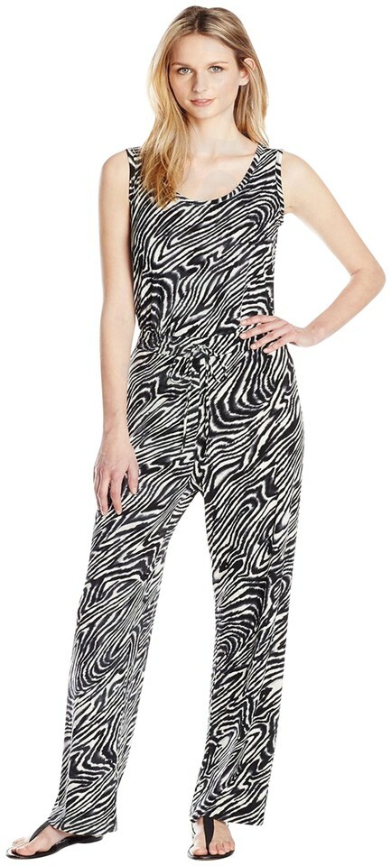 Calvin Klein NEW NWT Красивый черно белый джемпер с животным принтом размер 14