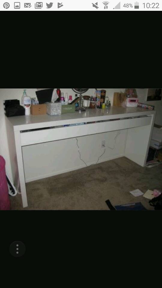 Ikea Malm Dressing Table White In Rutherglen Glasgow Gumtree