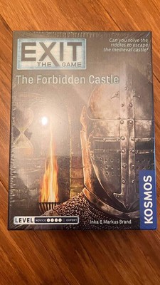 Exit the Game - The Forbidden Castle Board Card Game KOSMOS - *New Sealed