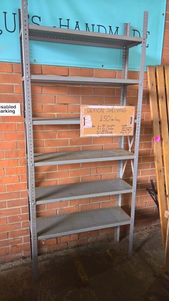 Retro Vintage Dexion Metal Shelves Shelving in Southampton, Hampshire