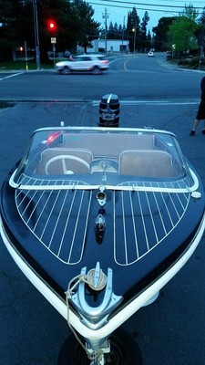 1976 Charger Mini Day Cruiser Boat with Trailer