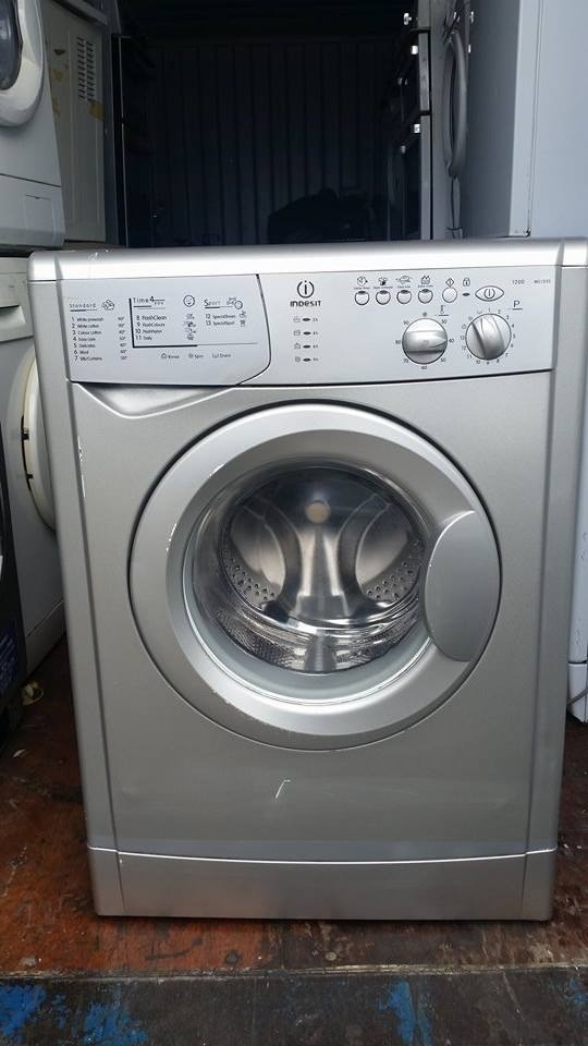 Silver 'Indesit' Washing Machine Free local delivery and fitting in