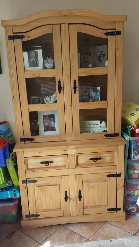 Mexican Pine Corona Wall Unit Welsh Dresser Great Condition only 12